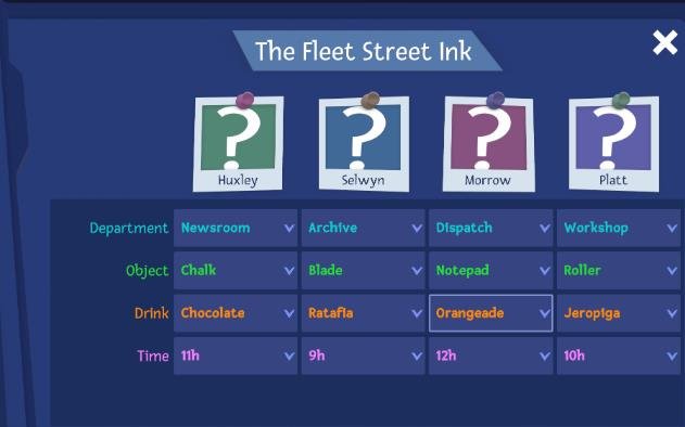 Fleet Street Ink secret code