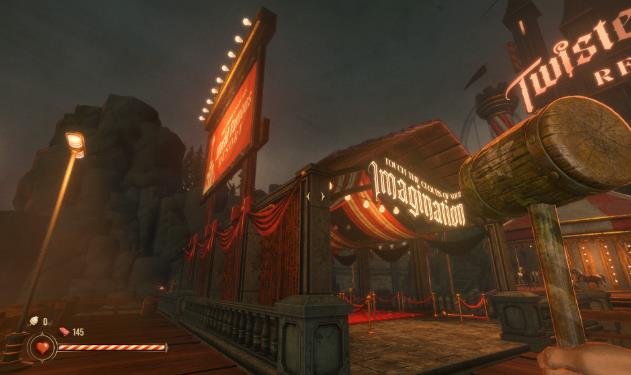 Secret 1 location in The Twisted Tower Beach
