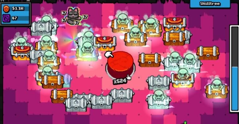 Click the Button 100% Achievement Guide