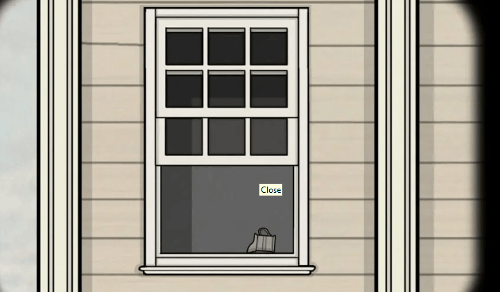 Tankward on windowsill