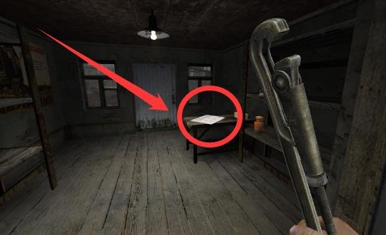 The fourth note collectible inside the house where an old man with a shotgun appears in Kolhoz.