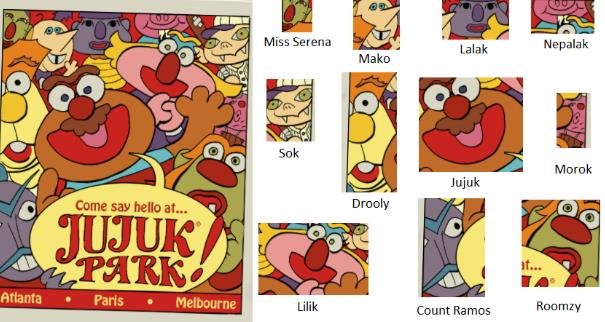 All 11 Jujuk Park mascots named - Legion Was Here Mission 4
